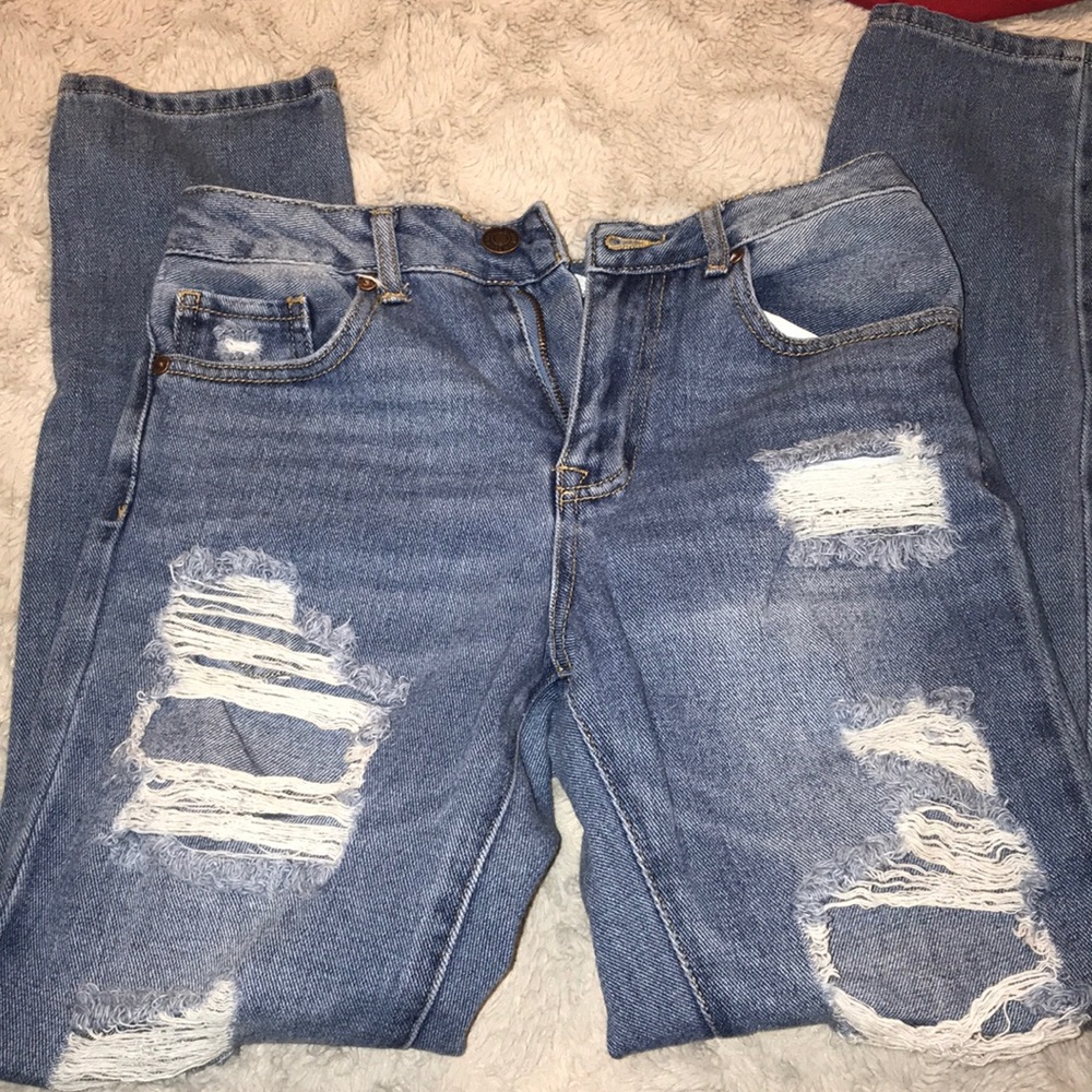 ripped jeans
